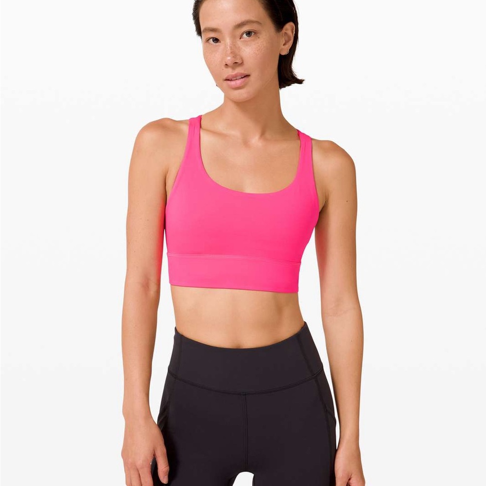 Lululemon Athletica Bright Pink Sports Bra